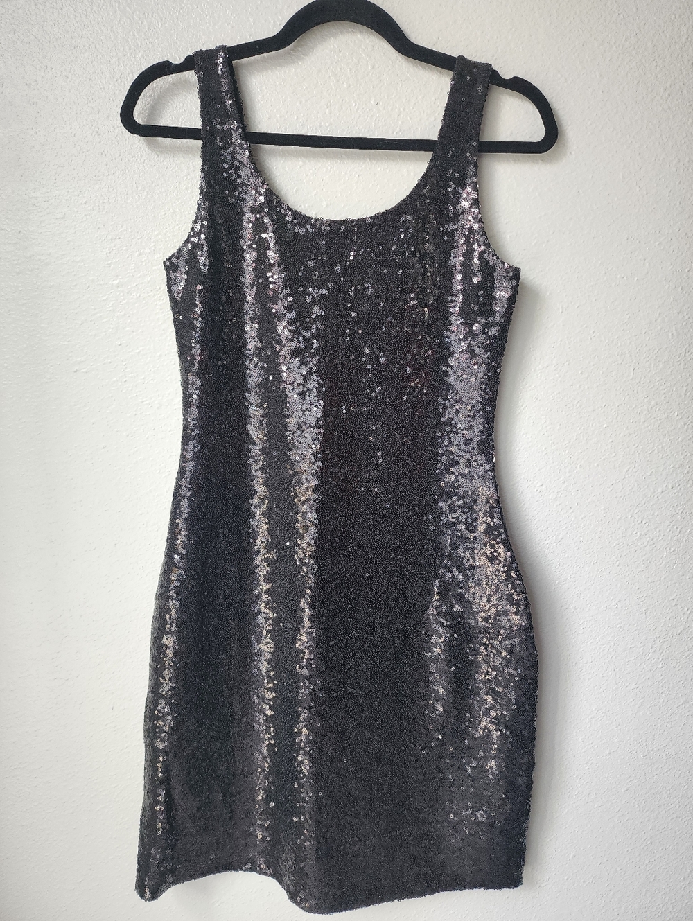 Commando Sequin Mini Dress in Black Size S Party Cocktails NWT